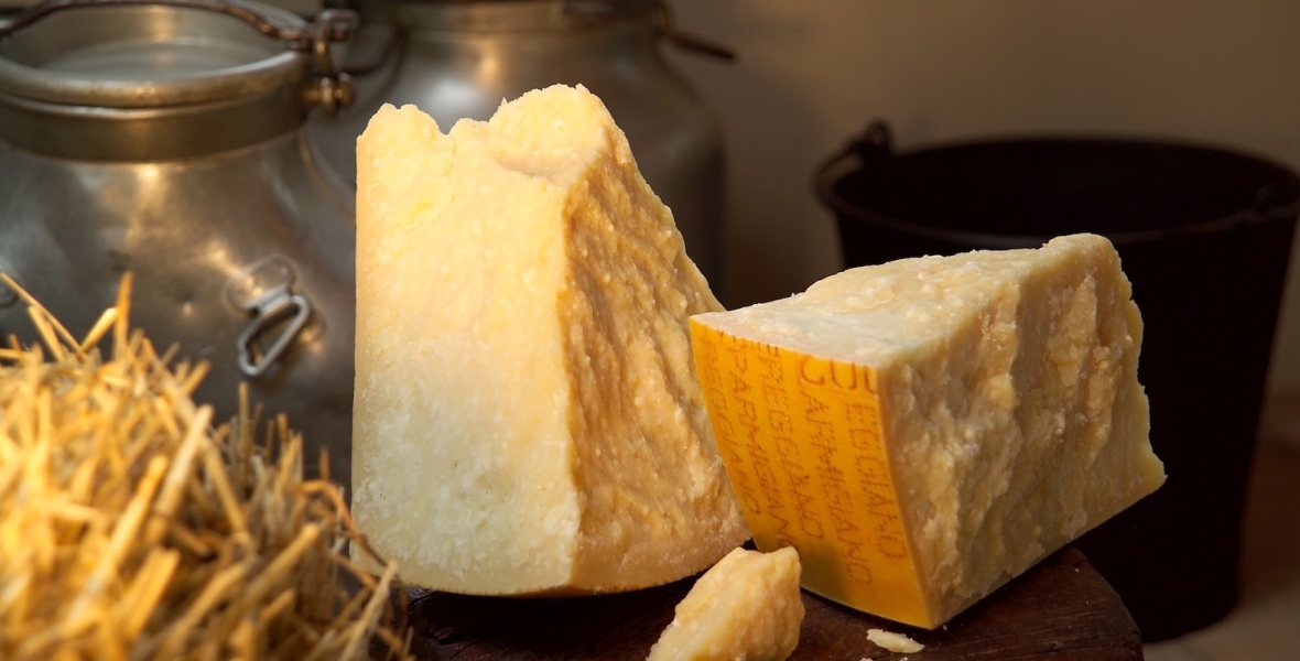 Real Parmigiano Reggiano cheese